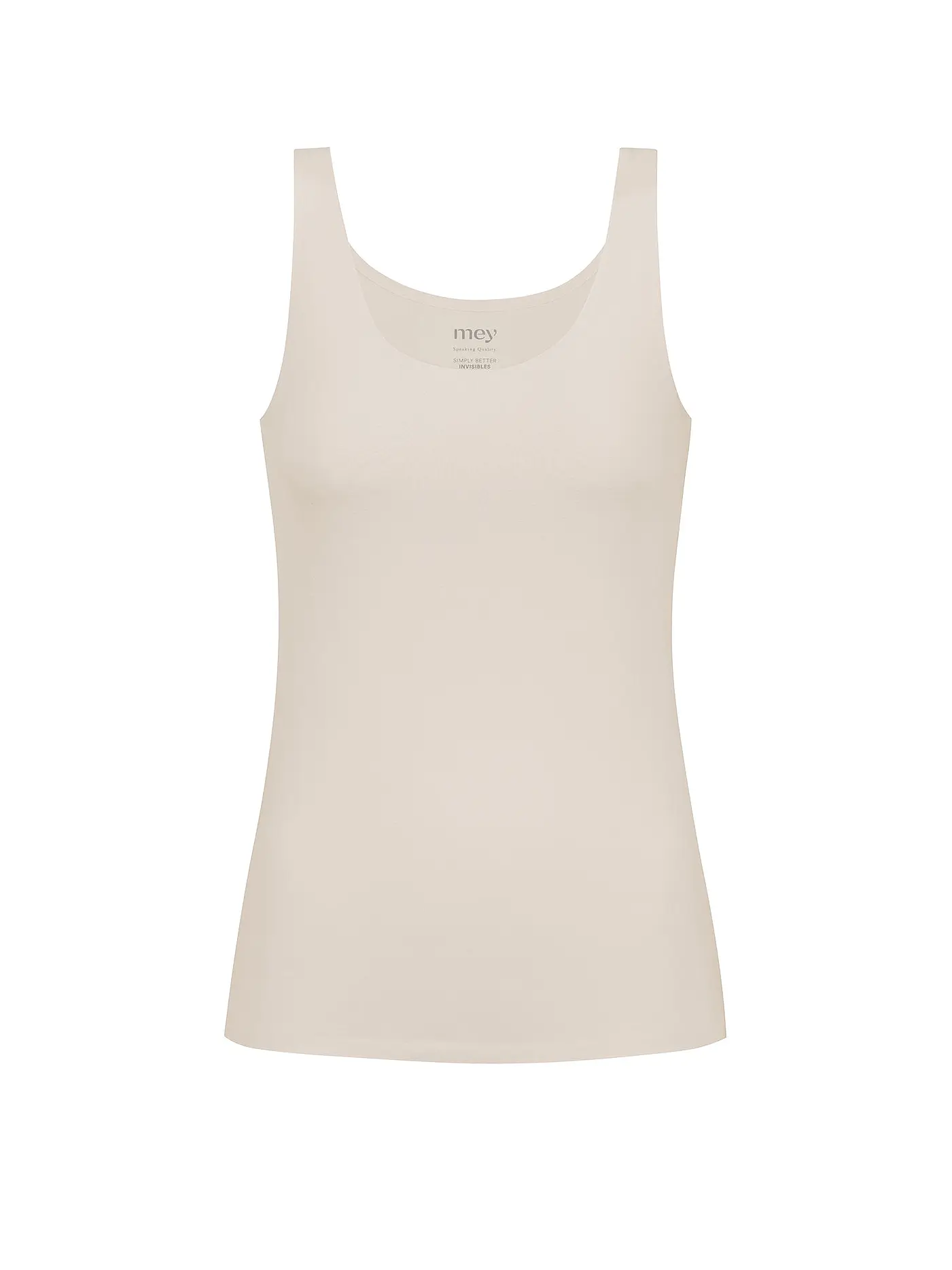 MEY | Unterhemd SIMPLY INVISIBLE cream tan | beige